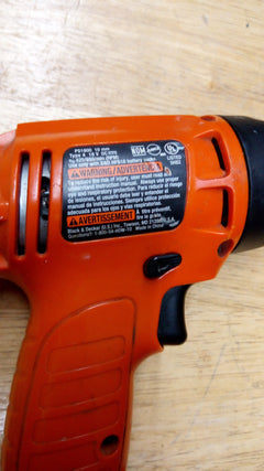 BLACK & DECKER DRILL TOOL ONLY