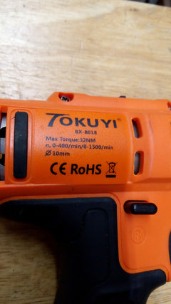 TOKUYI CORDLESS DRILL