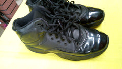 BLACK JORDAN BASKET BALL SHOES