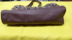 BUENO LEOPARD PRINT HAND BAG