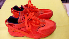 NIKE AIR HUARACHE RUSCH ORANGE BLACK