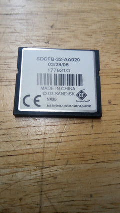 CISCO SDCFB COMPACT FLASH CARD