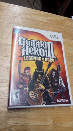 GUITAR HERO III "LEGENDS OF ROCK"