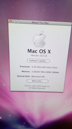 APPLE IMAC 17"