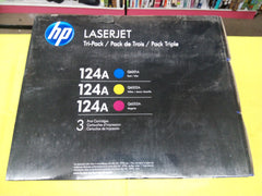 HP TONER INK 124A TRI COLOR PACK