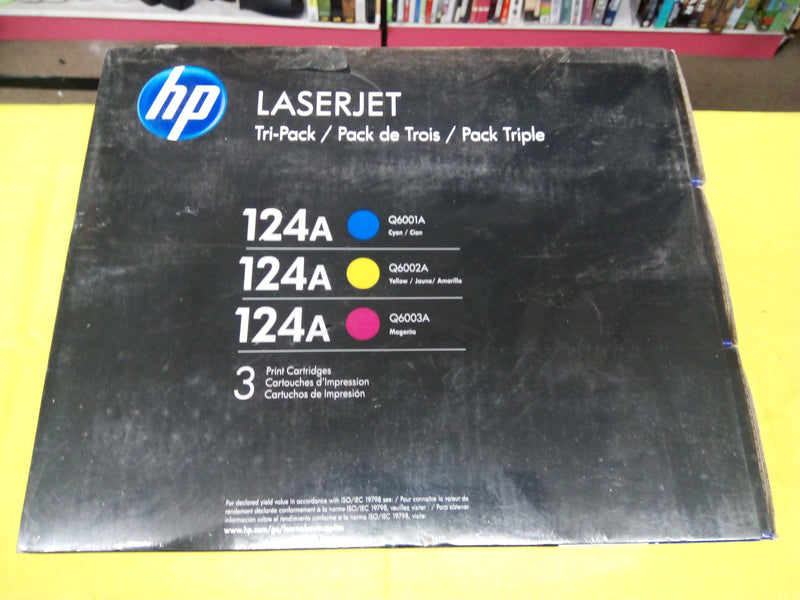 HP TONER INK 124A TRI COLOR PACK