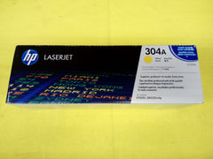 HP 304A YELLOW TONER CARTRIDGE, CC532A