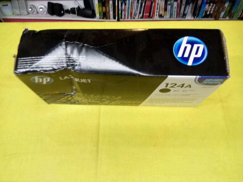 HP 124A BLACK ORIGINAL l LASERJET TONER CARTRIDGE