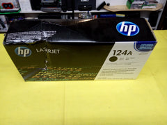 HP 124A BLACK ORIGINAL l LASERJET TONER CARTRIDGE