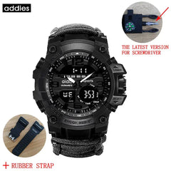 ADDIES Men Military Sports Digital Watches