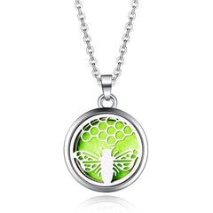 Aromatherapy Pendant Necklace Essential Oil Diffuser